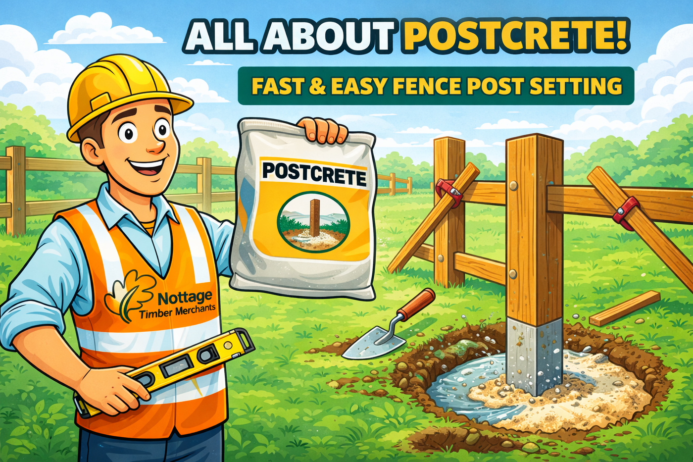 All About Postcrete: Your Essential Guide for Fence Post Installation