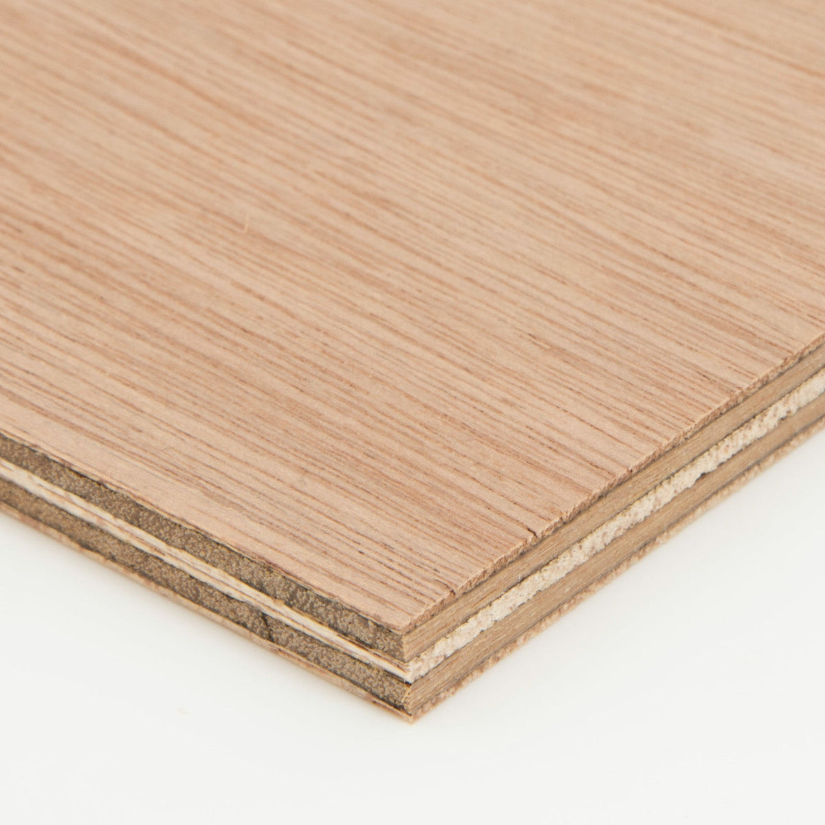 Marine plywood BS1088 sheet 2440x1220mm showing smooth hardwood face veneer
