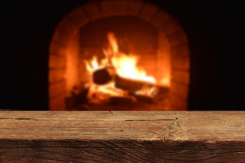 Oak Mantel Beams & Shelves