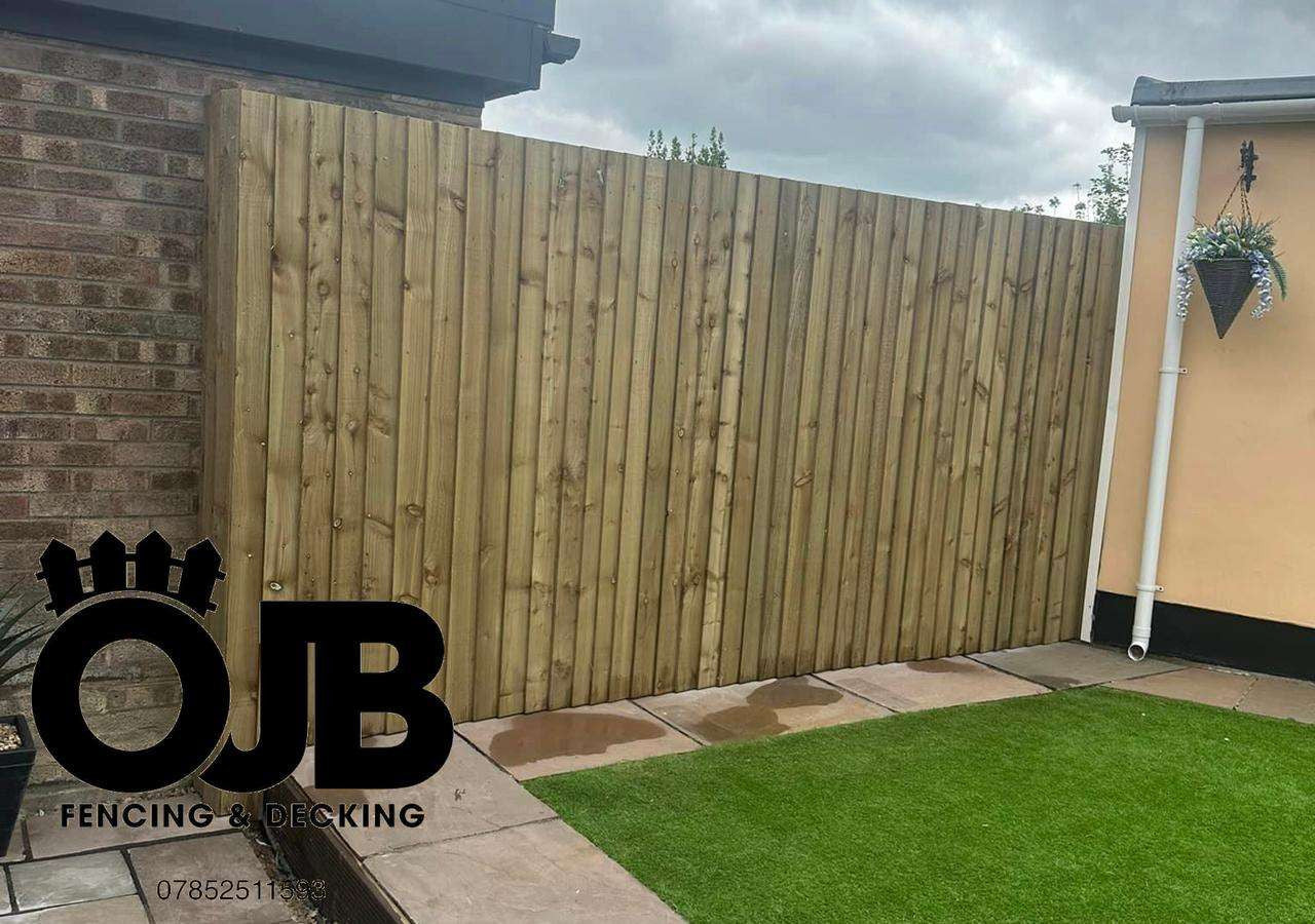 125mm Sawn & Pressure Treated (Tanalised) Feather Edge Boards Nottage Timber Merchants