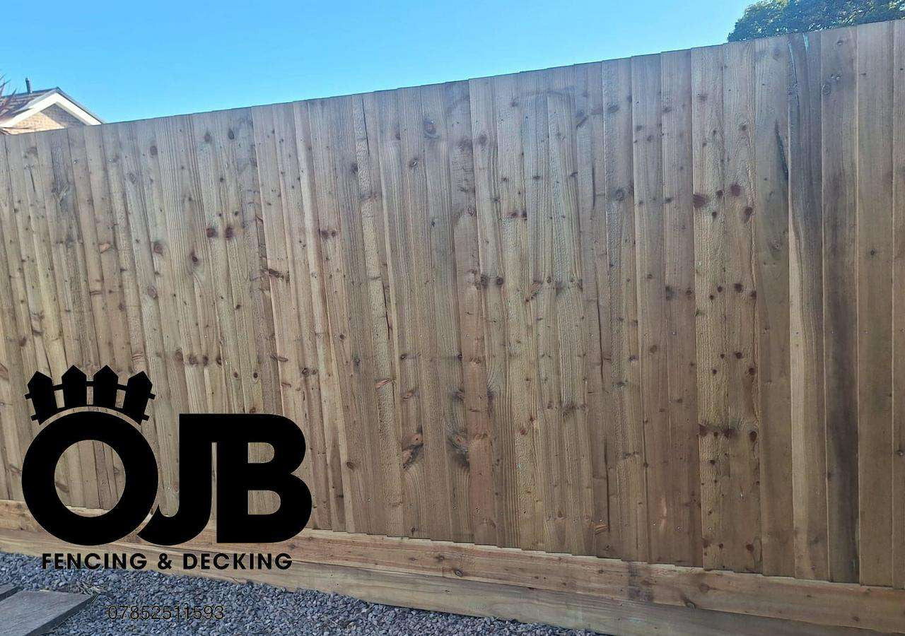 125mm Sawn & Pressure Treated (Tanalised) Feather Edge Boards Nottage Timber Merchants