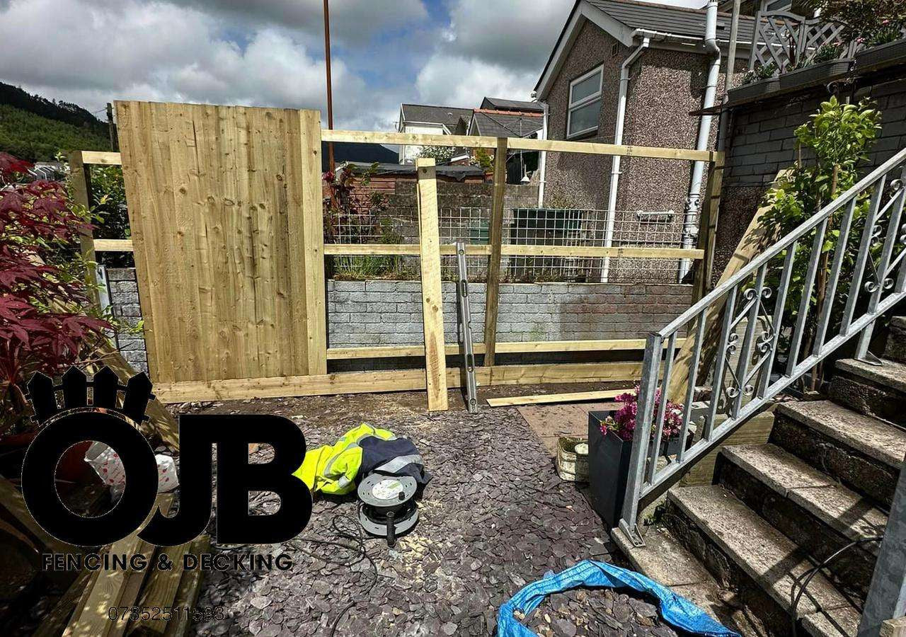 125mm Sawn & Pressure Treated (Tanalised) Feather Edge Boards Nottage Timber Merchants