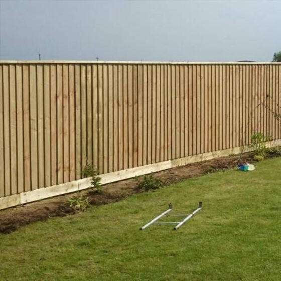 125mm Sawn & Pressure Treated (Tanalised) Feather Edge Boards Nottage Timber Merchants