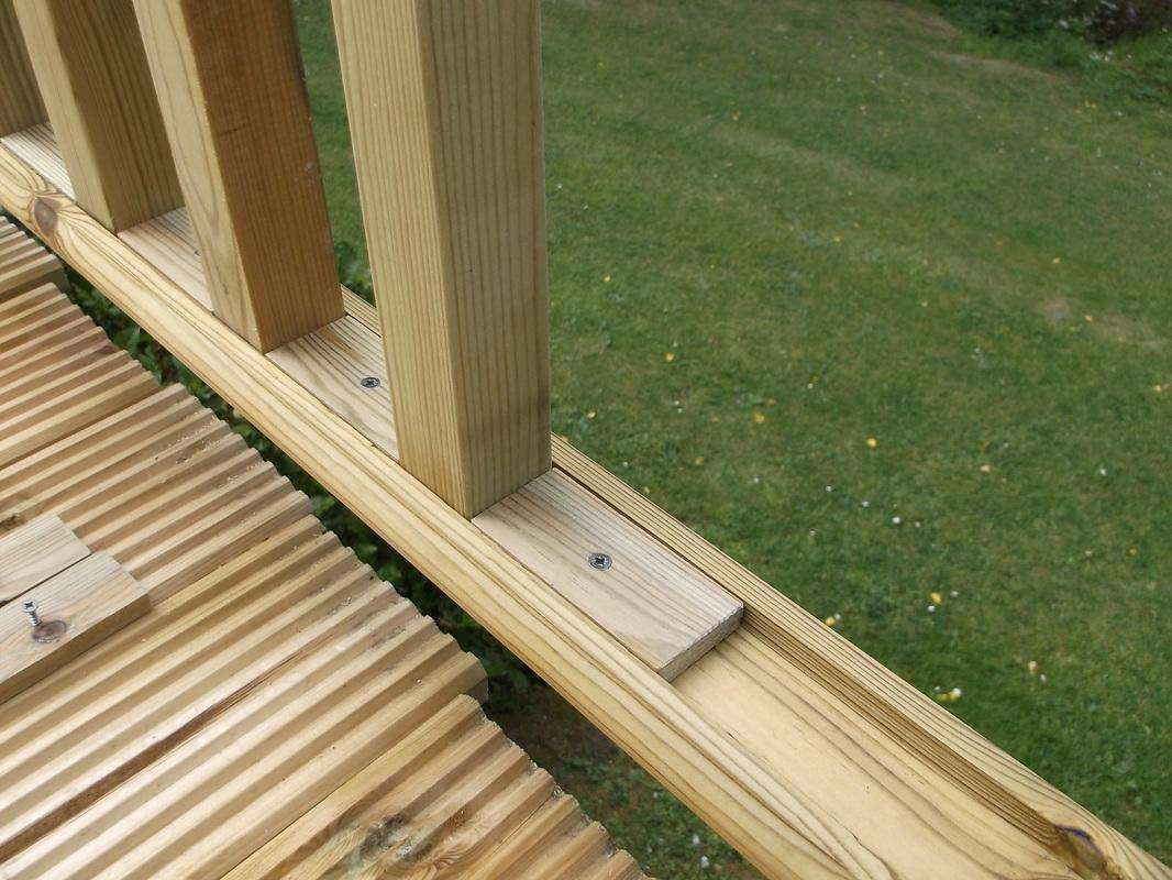 15mm x 41mm - Decking Handrail Infill - 3.9m / 3900mm / 13ft Nottage Timber Merchants
