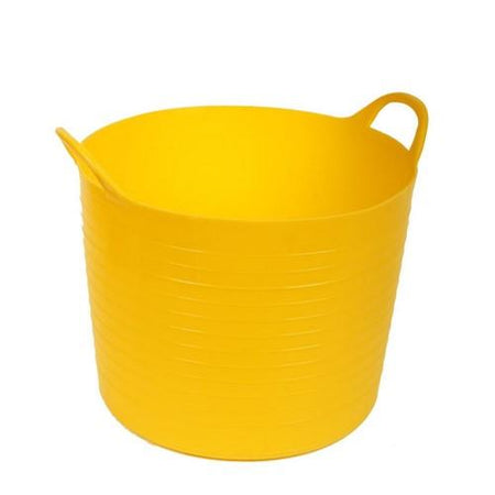 John George flexi tub bucket showing handle detail and rim construction