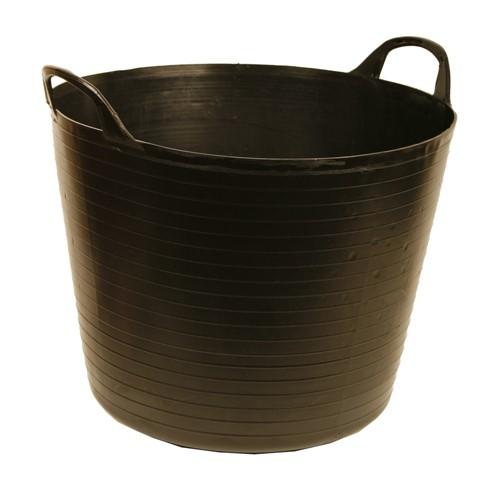 John George flexi tub bucket empty showing interior capacity and base