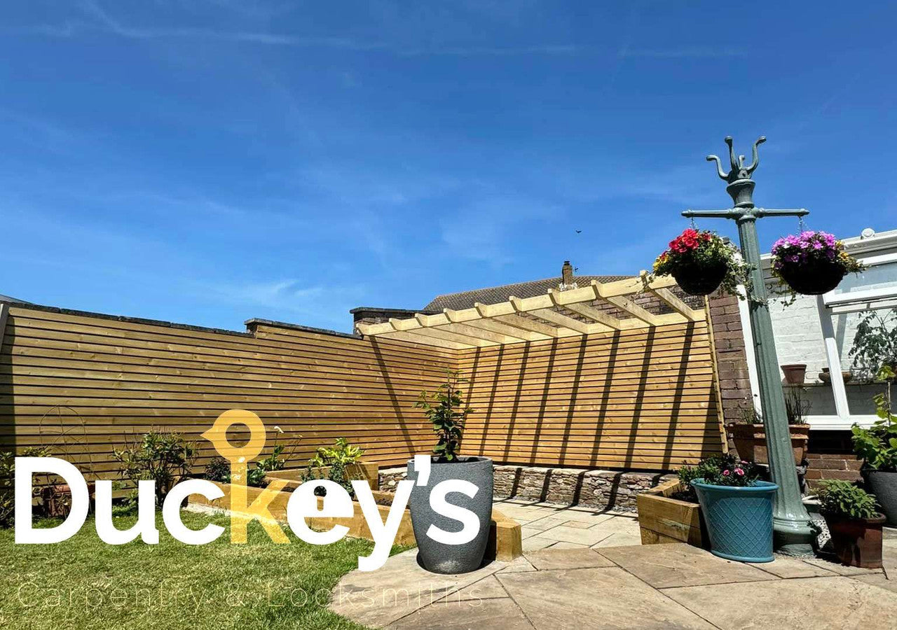 22mm x 75mm - Venetian Style Hit & Miss Slatted Fence Cladding Nottage Timber Merchants