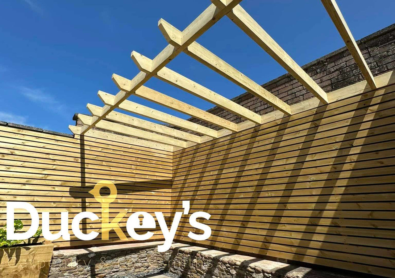 22mm x 75mm - Venetian Style Hit & Miss Slatted Fence Cladding Nottage Timber Merchants