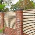 22mm x 75mm - Venetian Style Hit & Miss Slatted Fence Cladding Nottage Timber Merchants