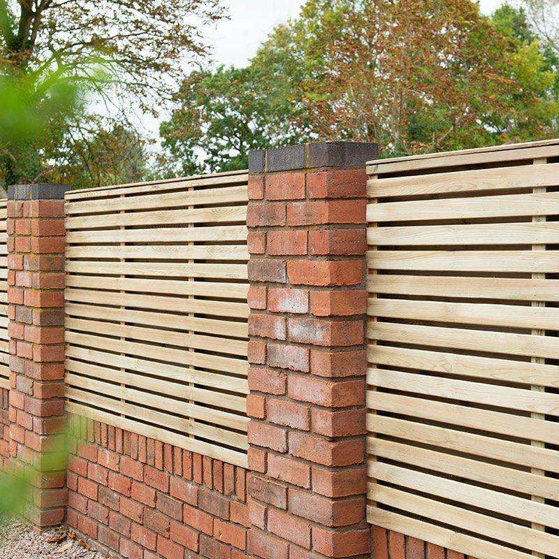 22mm x 75mm - Venetian Style Hit & Miss Slatted Fence Cladding Nottage Timber Merchants
