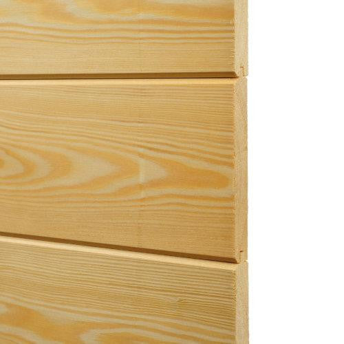 25mm x 125mm - V-Jointed Tongue & Groove (PTGVJ) Treated Redwood Cladding Nottage Timber Merchants
