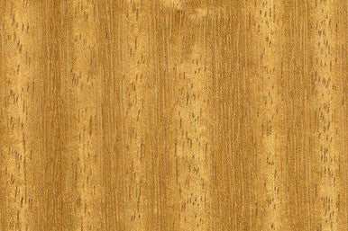 75mm FAS Iroko hardwood sawn and kiln dried showing golden brown grain and coarse texture
