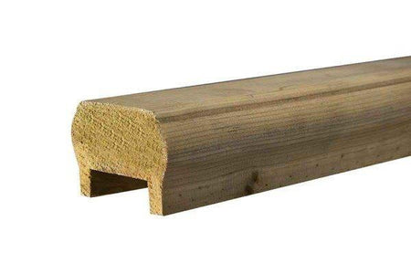 Treated decking utility rail 38mm x 69mm x 4.2m from Nottage Timber Merchants