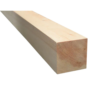 90mm x 90mm Redwood PSE rounded corners planed timber section