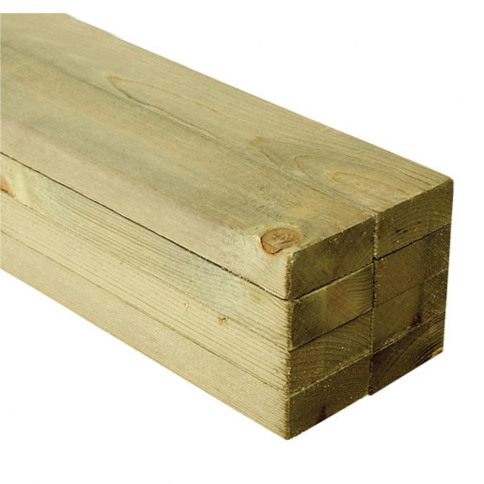 Treated sawn timber 50mm x 100mm 4x2 pressure treated rough sawn Nottage Timber Merchants