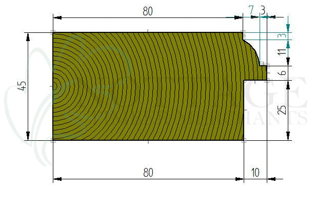 Sash Window Bottom Rail