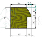Sash Window Lower Meeting Rail