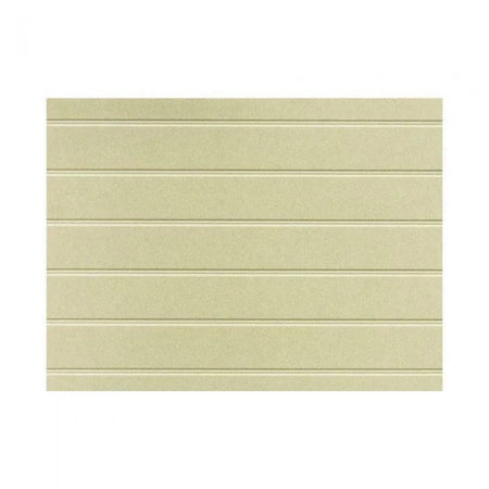 9mm primed MDF neat match panel full sheet 1220x2440mm cross grain decorative grooves