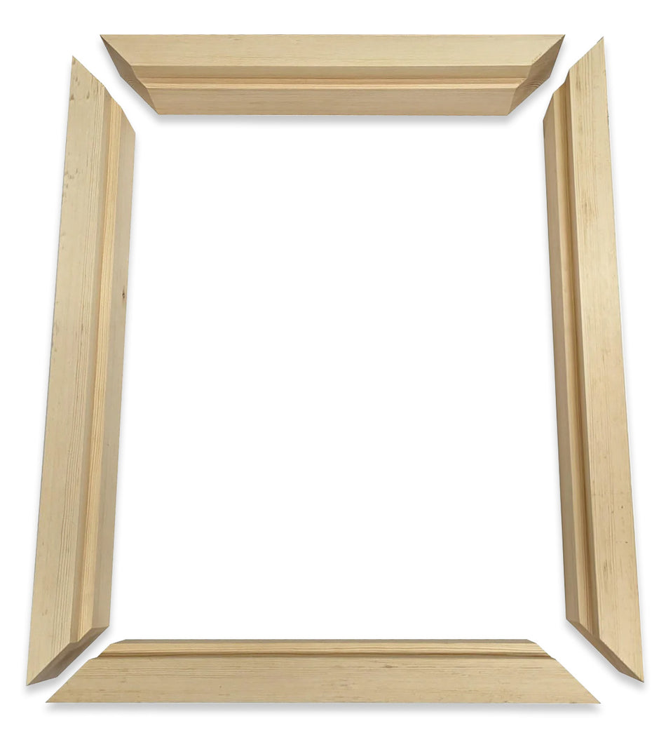 Wooden Window Frame Kit - Flat Pack Unglazed - Made to Measure