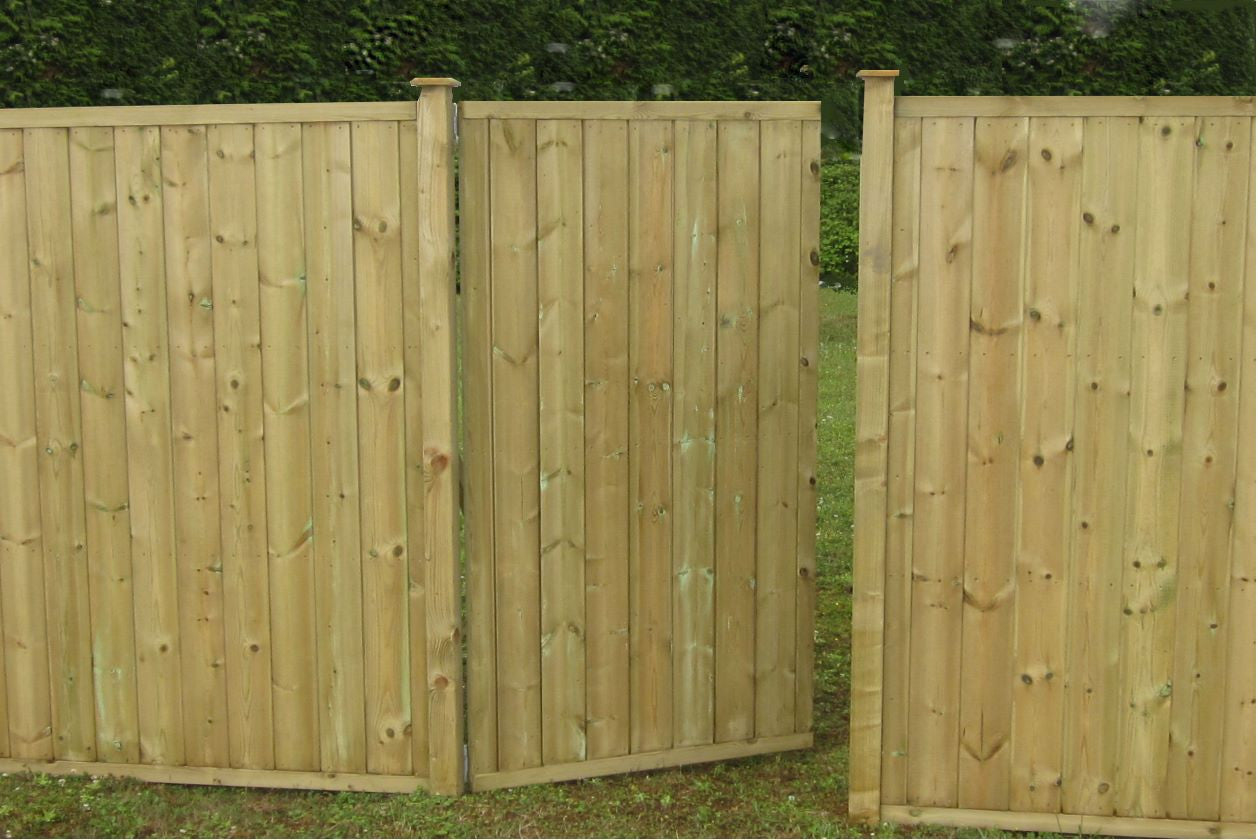 Hutton Highgrove TGV Timber Gate 915 x 1830mm, pressure treated softwood with tongue and groove boards