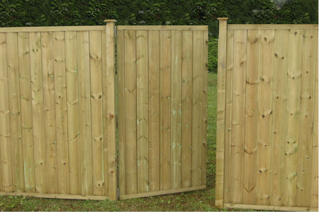 Hutton Highgrove TGV Timber Gate 915 x 1830mm, pressure treated softwood with tongue and groove boards