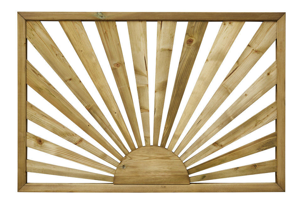 Treated Sunburst Panel 1130mm x 760mm x 32mm