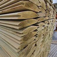 Treated Redwood Loglap Cladding - 22mm x 125mm