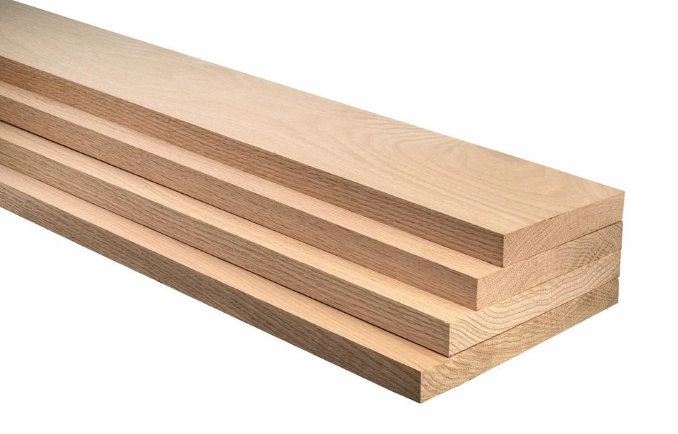 Planed Square Edge American White Oak 20mm finish 2.4m /2400mm (8ft)