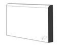 Pencil Round - White Primed MDF Skirting & Architrave