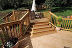 Premium Treated Grooved & Smooth Decking Boards - 32mm x 125mm Nottage Timber Merchants