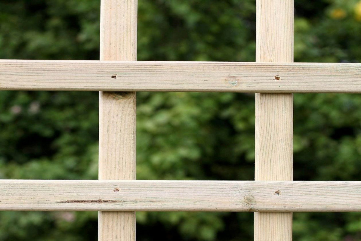 wooden trellis panels Hutton Square Trellis Panels 35mm Battens