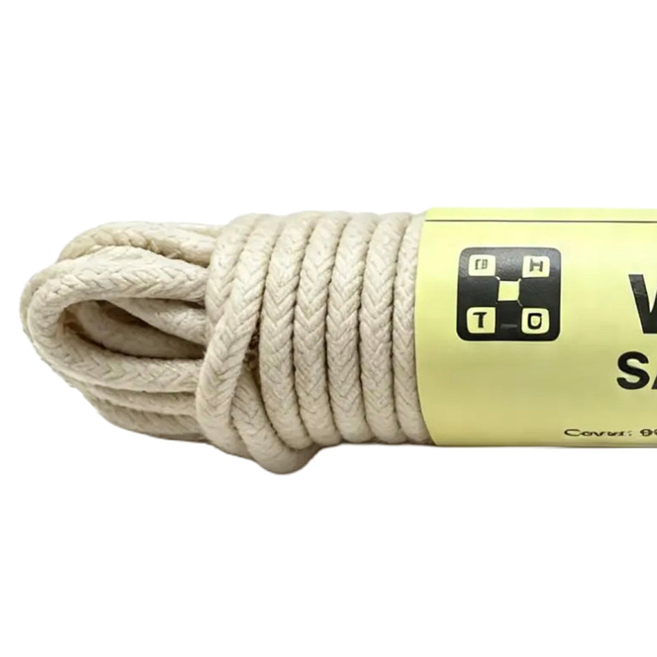 SASH CORD NO.4 WAXED 6.0mm 10m HANK