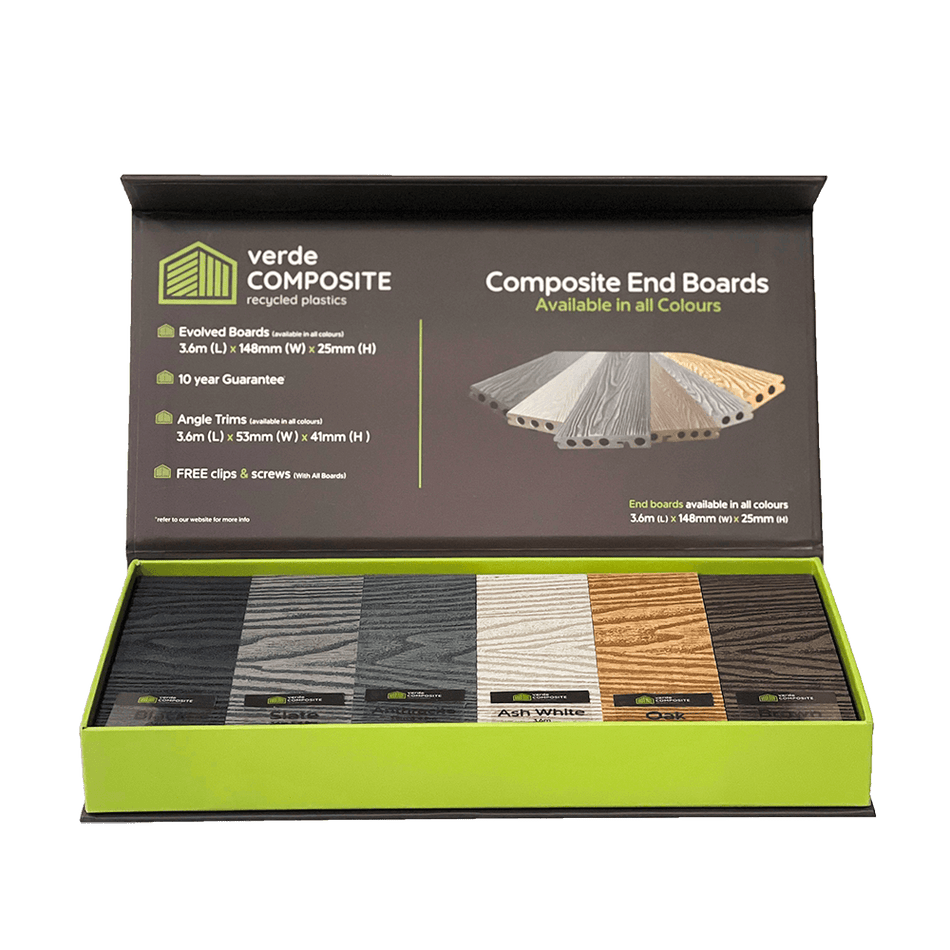 Evolved Composite Decking boards 148mm x 25mm x 3600mm