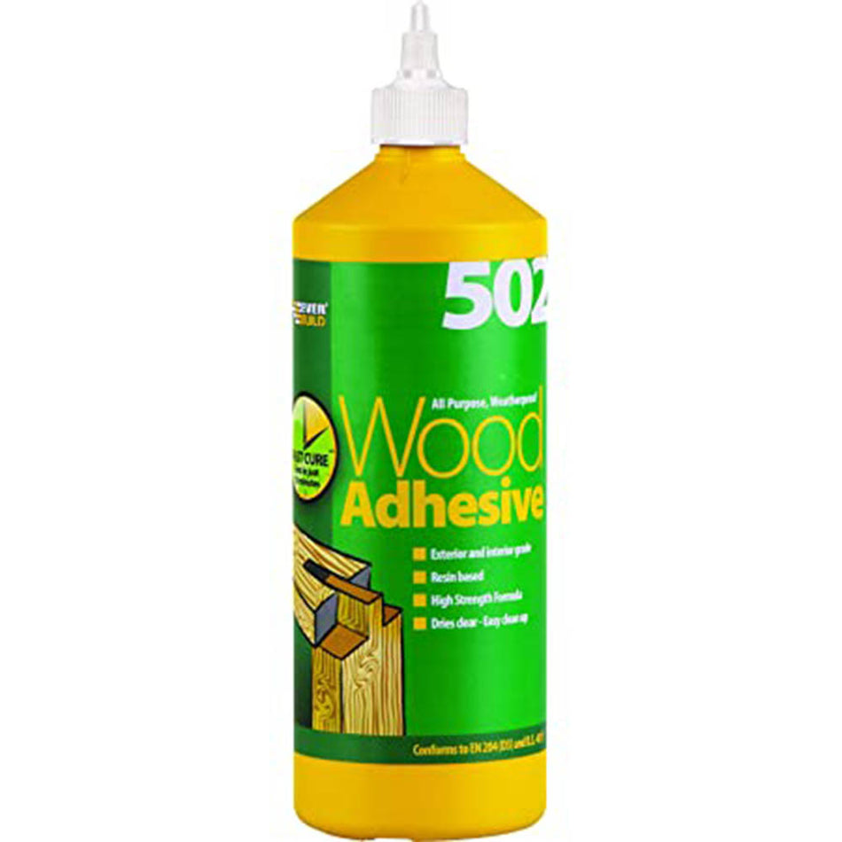 Ever build 502 Wood Adhesive Clear 1 litre