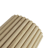 Half round flexi oak finish wall panel 15mm x 300mm x 2400mm, pack of 2