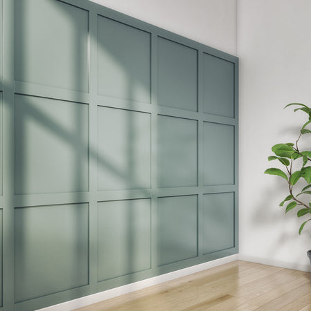 Shaker MDF Wall Panel Kit WPKT3 -- pre-cut MDF strips for interior wall panelling