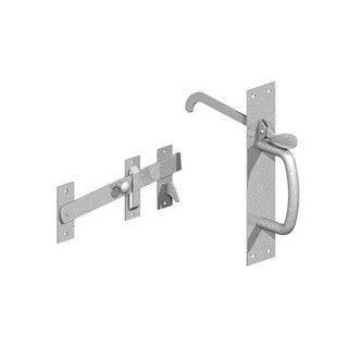 GateMate Suffolk Latch by Birkdale shown fitted on a timber gate