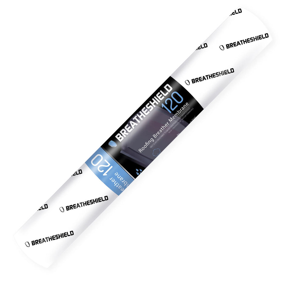 BreatheShield breathable roof membrane underlay 120GSM 1m x 50m roll