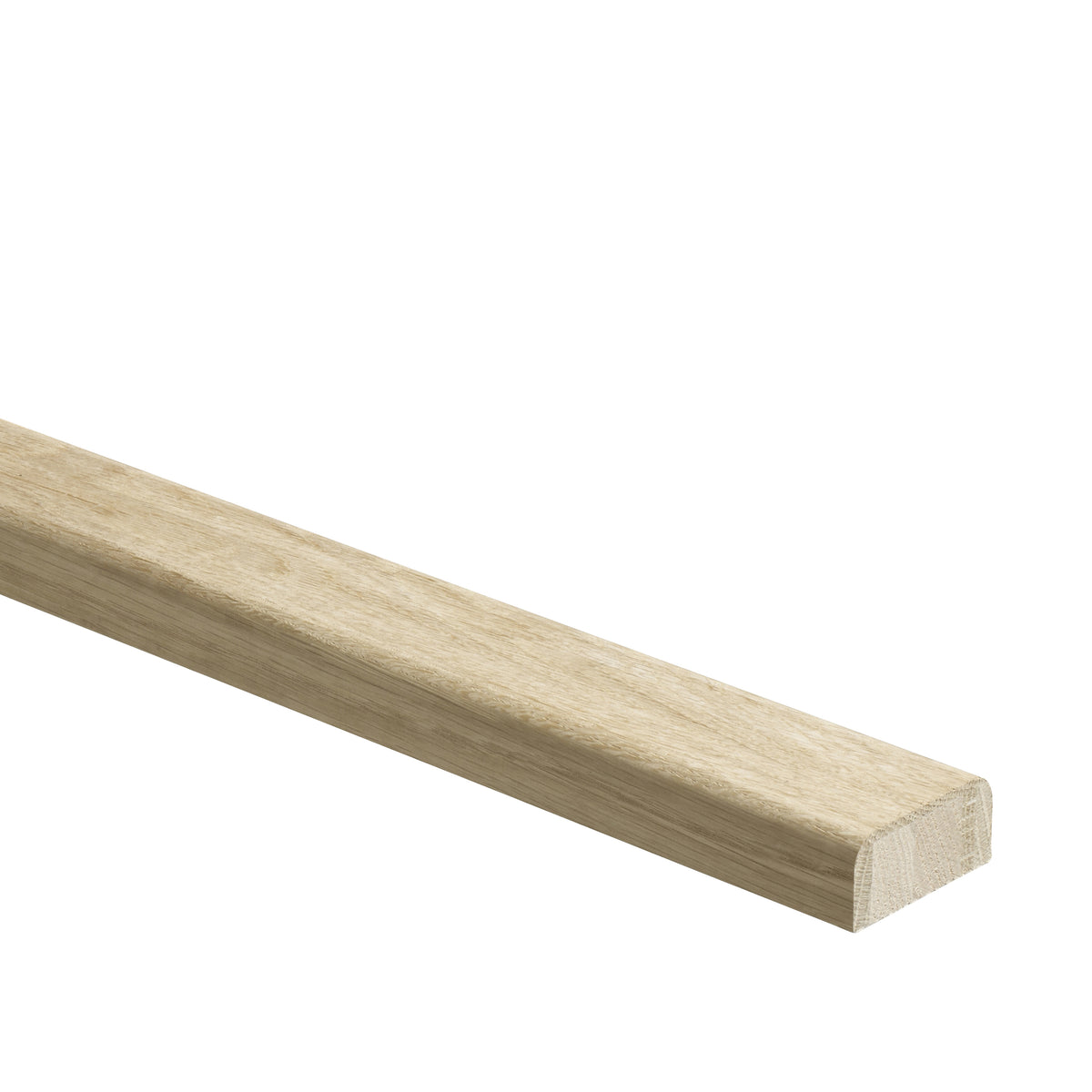 Engineered oak base rail 58mm x 28mm x 4200mm for glass bracket balustrade systems