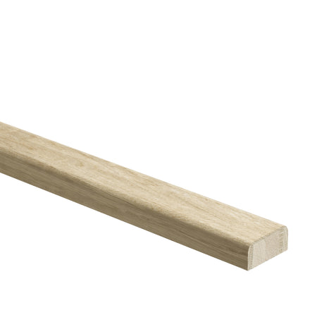 Engineered oak base rail 58mm x 28mm x 4200mm for glass bracket balustrade systems