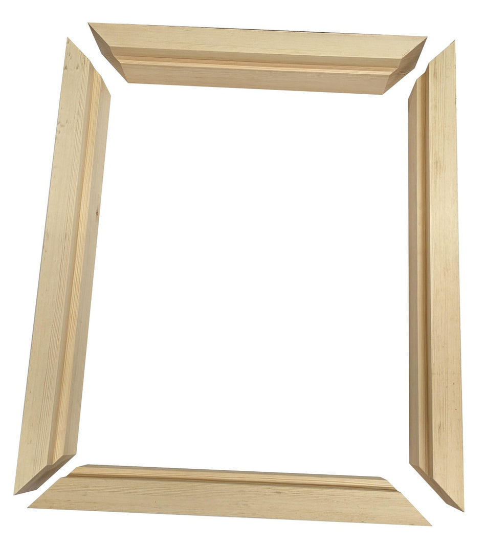 Wooden Window Frame Kit Windows - Flat Pack Unglazed DKM Fixed Frame Timber Window System