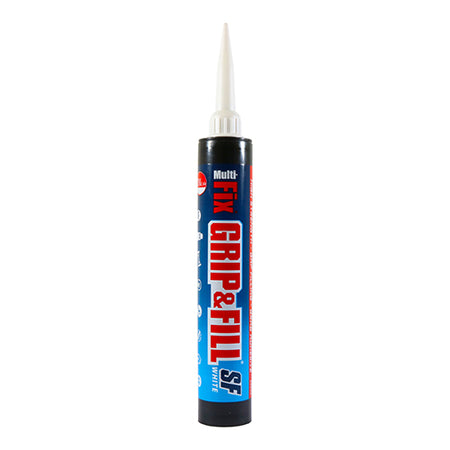Grip Fill Solvent Free grab adhesive white 350ml cartridge