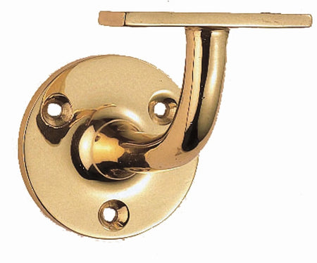63mm handrail bracket in standard finish for fixing timber handrails to walls