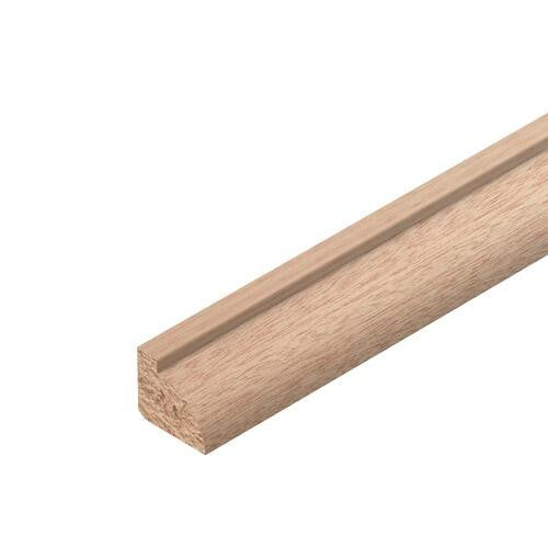Hardwood glass bead 9mm x 9mm x 2400mm, red hardwood maranti profile for glazing