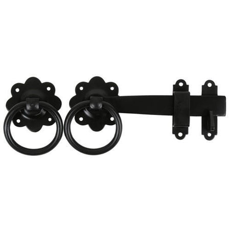 John George 1136 plain ring gate latch 5 inch, front view