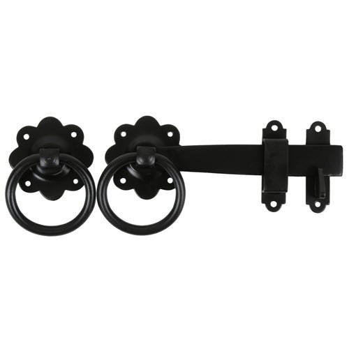 John George 1136 plain ring gate latch 5 inch, front view