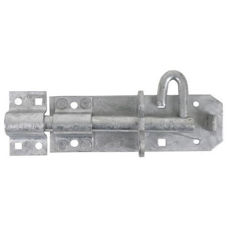 John George 6 inch galvanised heavy Brenton padbolt for gates and shed doors