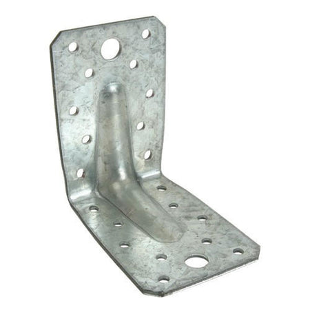 Galvanised roofing angle bracket for 90 degree connections, adjustable multi-purpose fixing