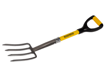 Roughneck mini fork for garden and landscaping work