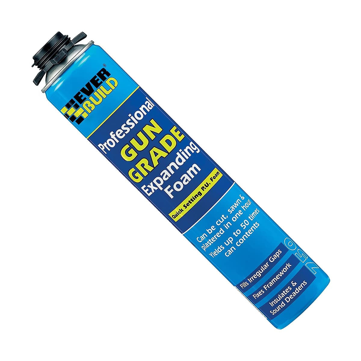 Everbuild Professional Gun Grade Expanding Foam 750ml canister